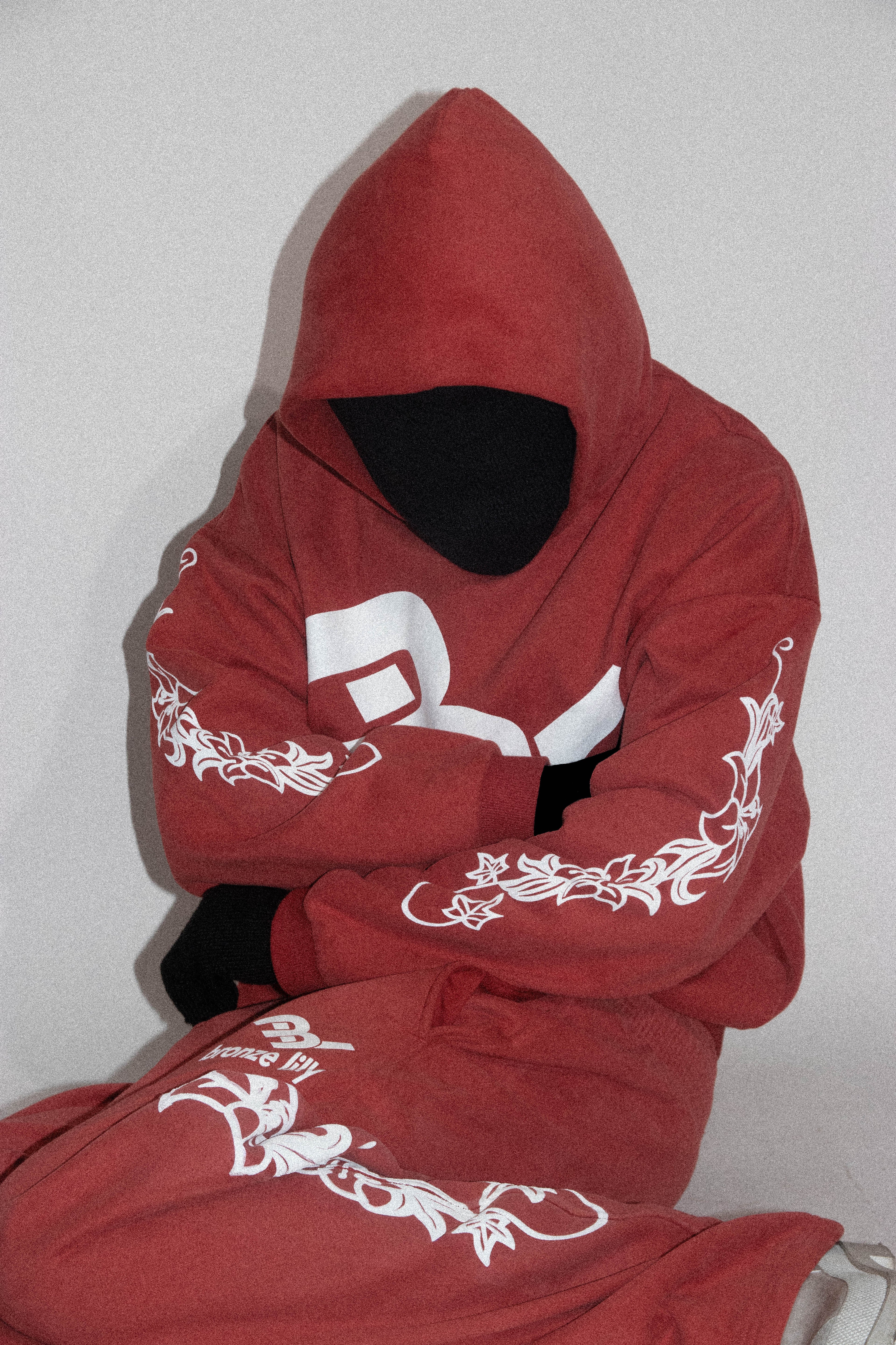 RED ORCA HOODIE