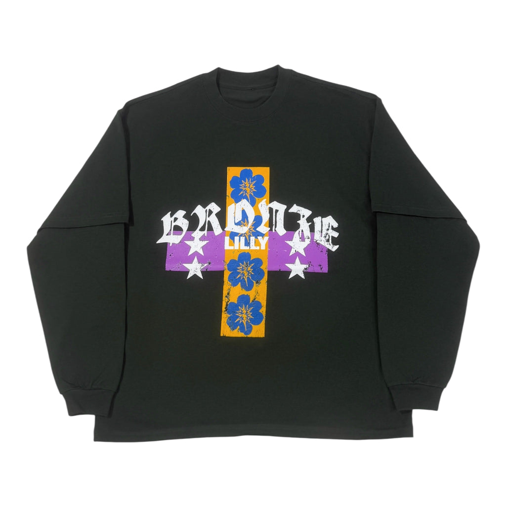 GREEN EXPLORER LONG SLEEVE TEE