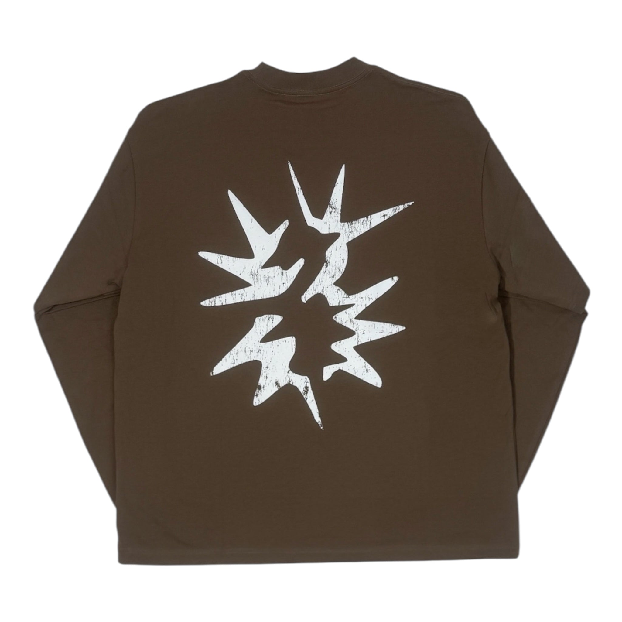BROWN EXPLORER LONG SLEEVE TEE