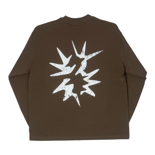 BROWN EXPLORER LONG SLEEVE TEE