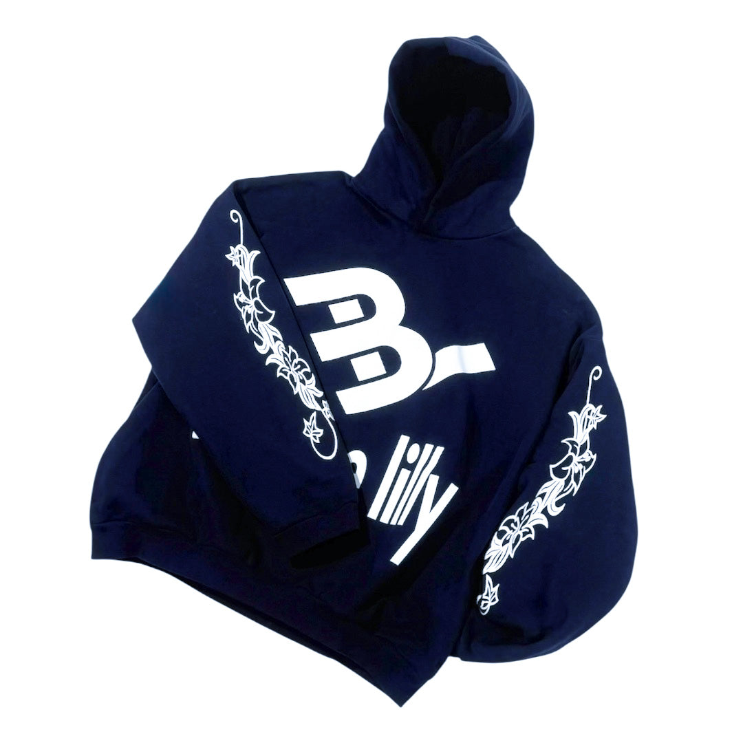 NAVY ORCA HOODIE – Bronze Lilly