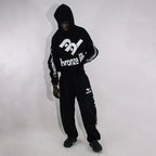 BLACK ORCA HOODIE
