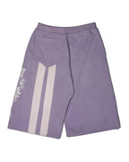 PURPLE ORCHID CAPRI SWEATSHORTS