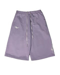 PURPLE ORCHID CAPRI SWEATSHORTS